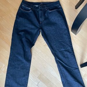 J.Crew Men’s Dark Wash Straight Fit Jeans